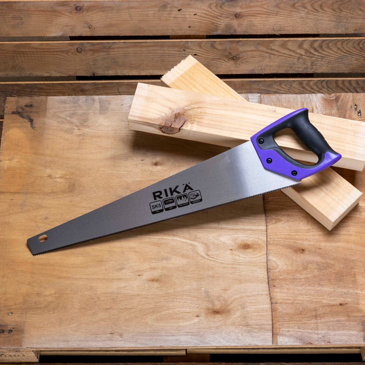 Rikä 11TPI Fine Cut Hand Saw | 22 Inch (550mm)